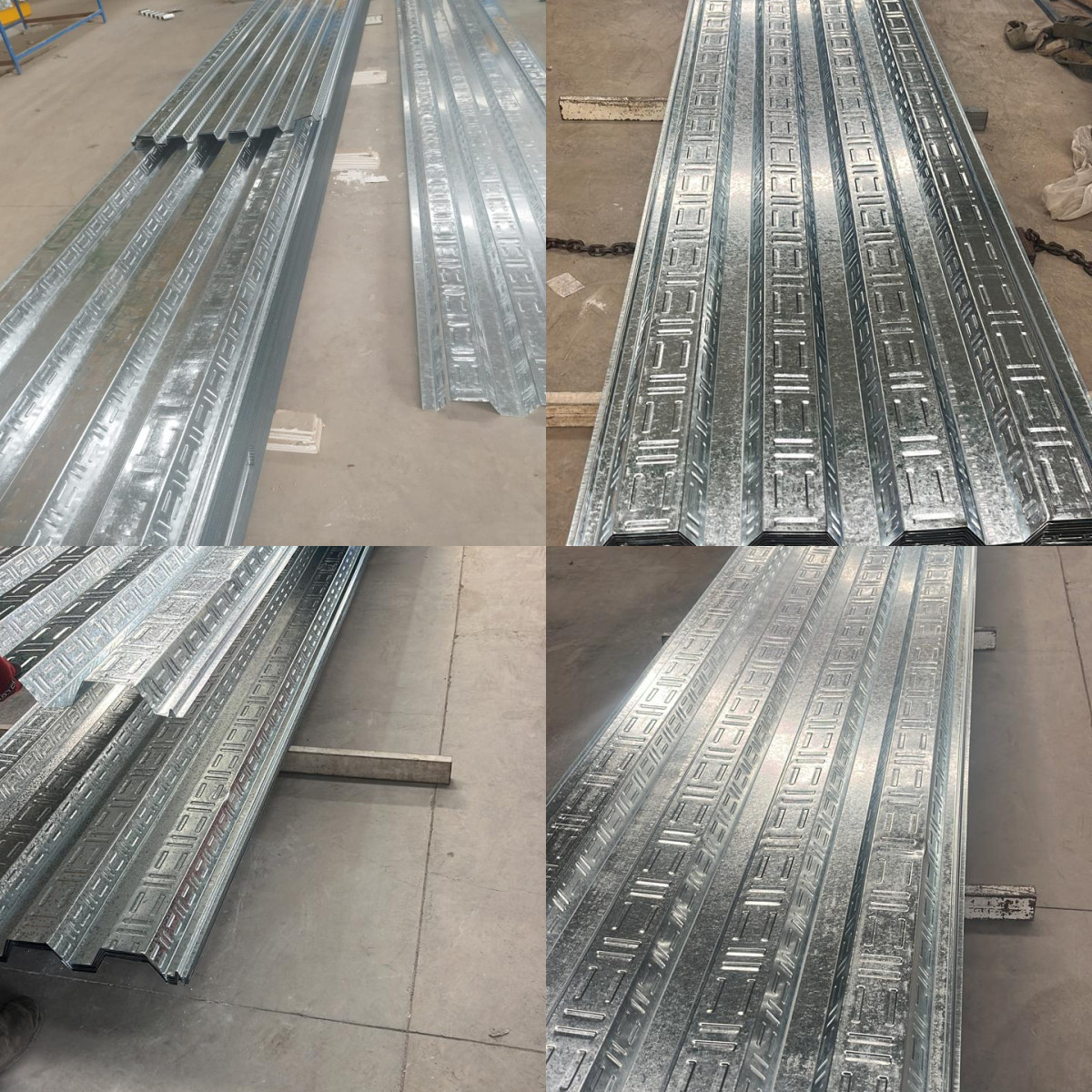 losa colaborante vista en perfil