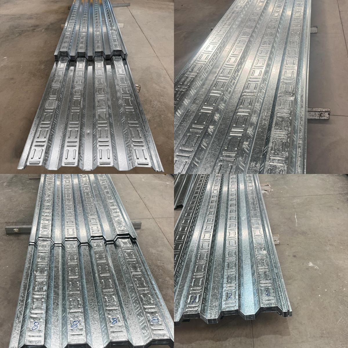 medida de uina losa colaborante