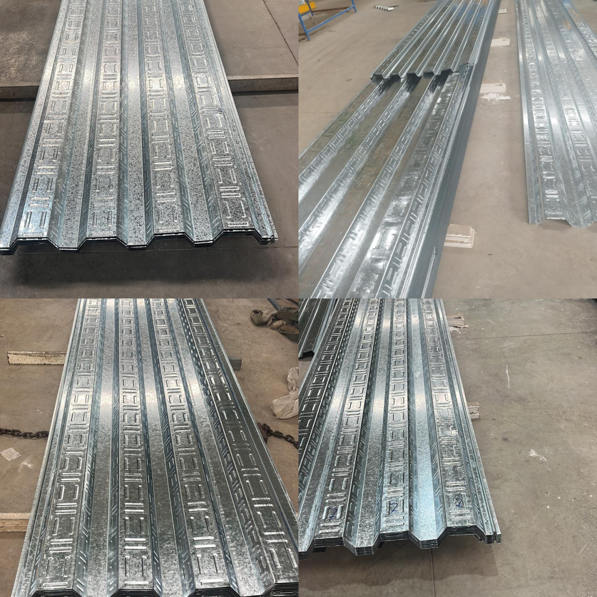 planchas de losa colaborante plano estructura