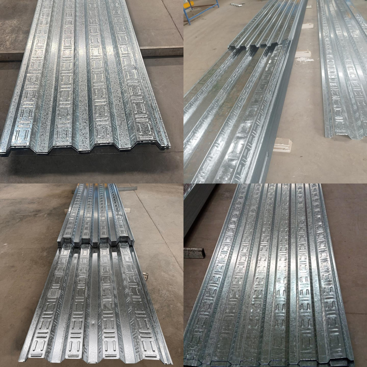 planos de losas con placas colaborantes