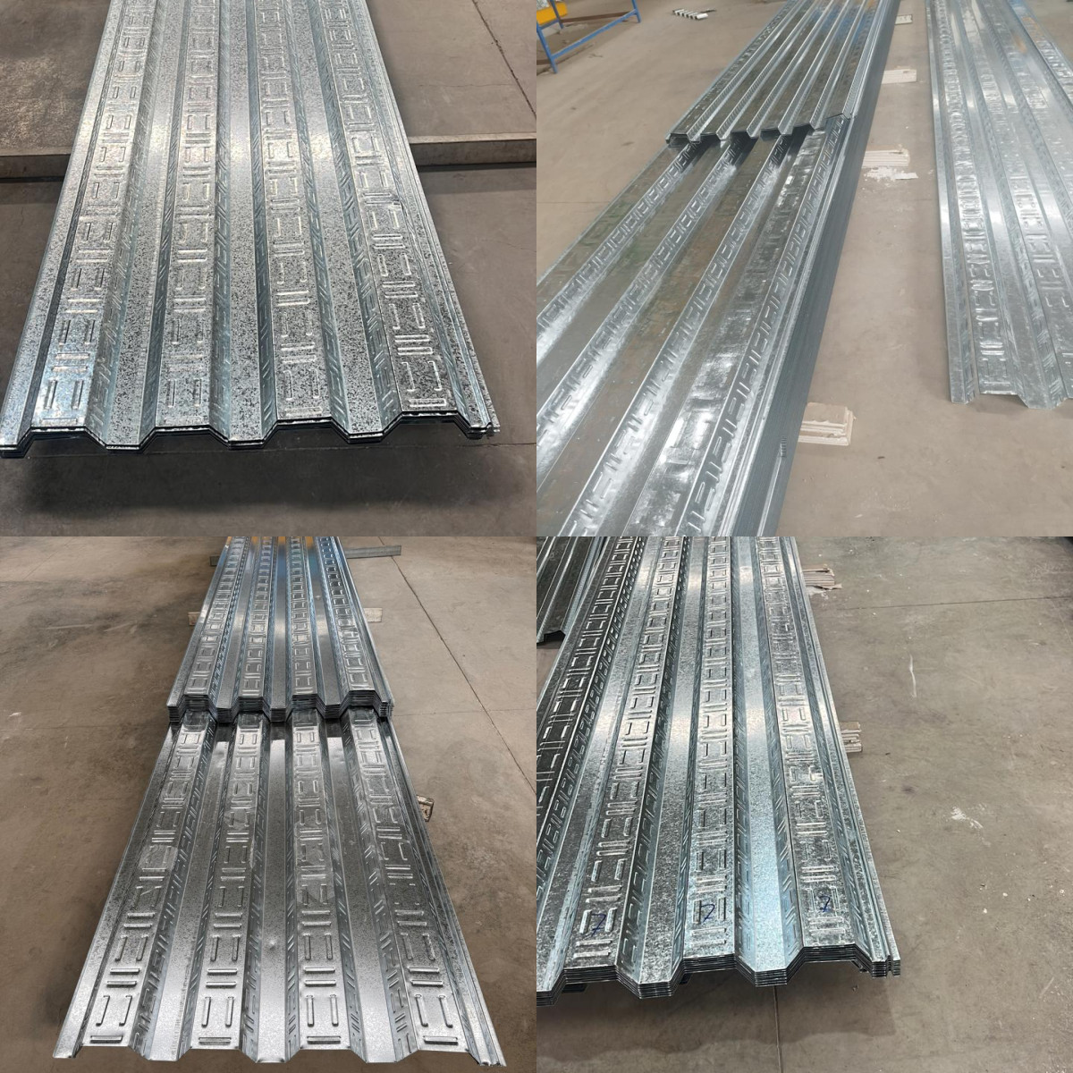 plantillas para losas colaborantes de varios tramos