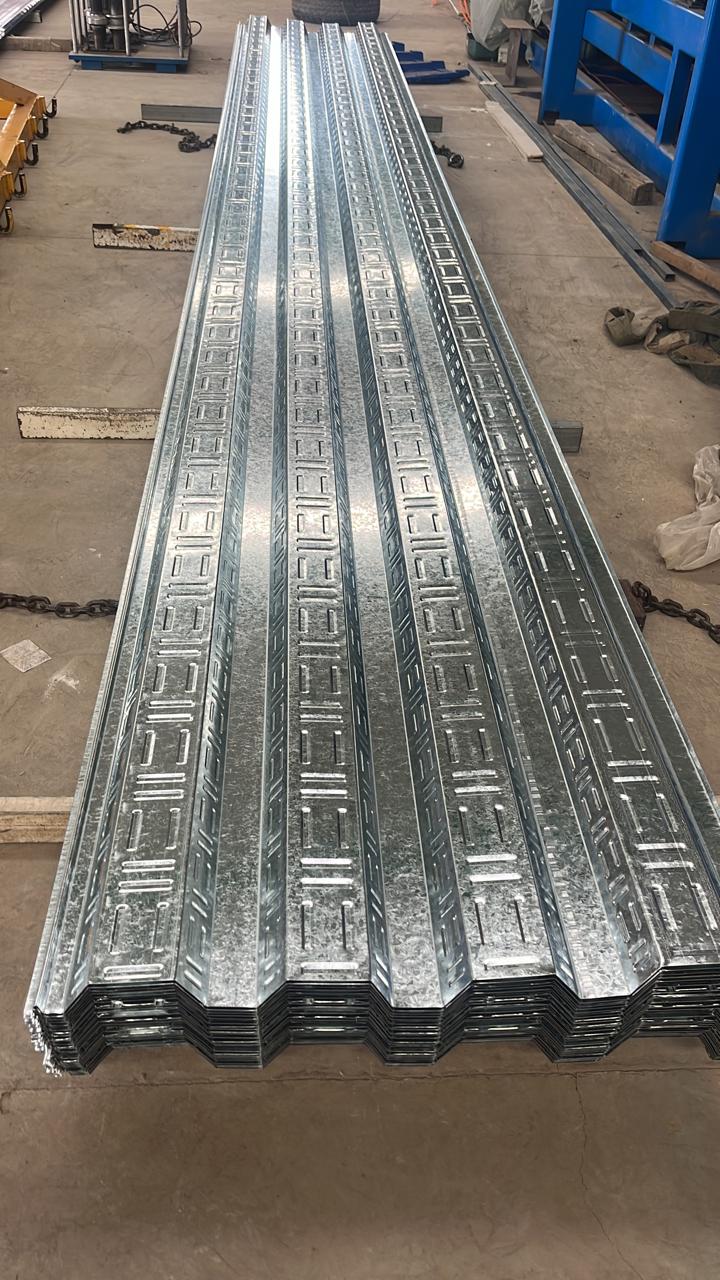 medida de una losa colaborante